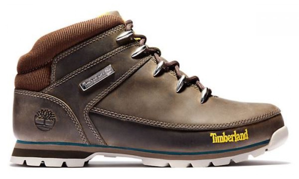 Timberland Euro Sprint Mid Hiker Dark Brown Turquoise